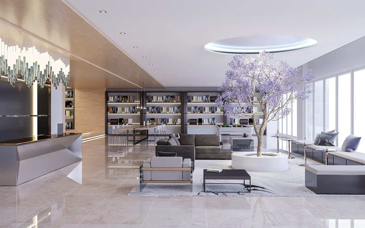 青志 单身公寓公共空间设计