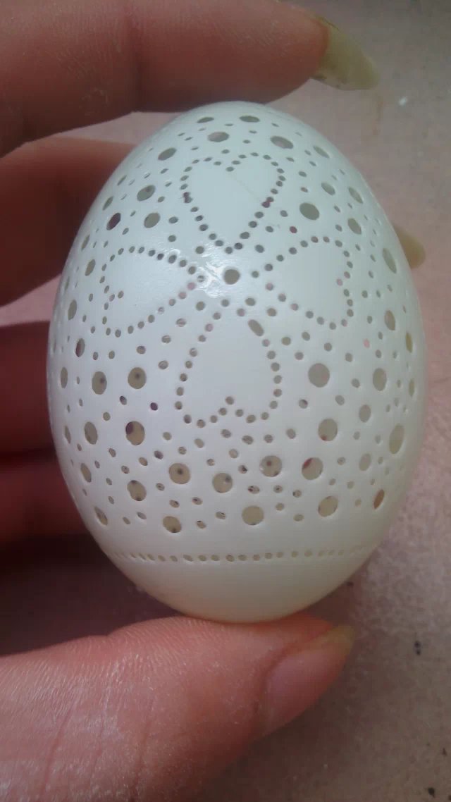 鸡蛋壳镂空雕刻图片图片