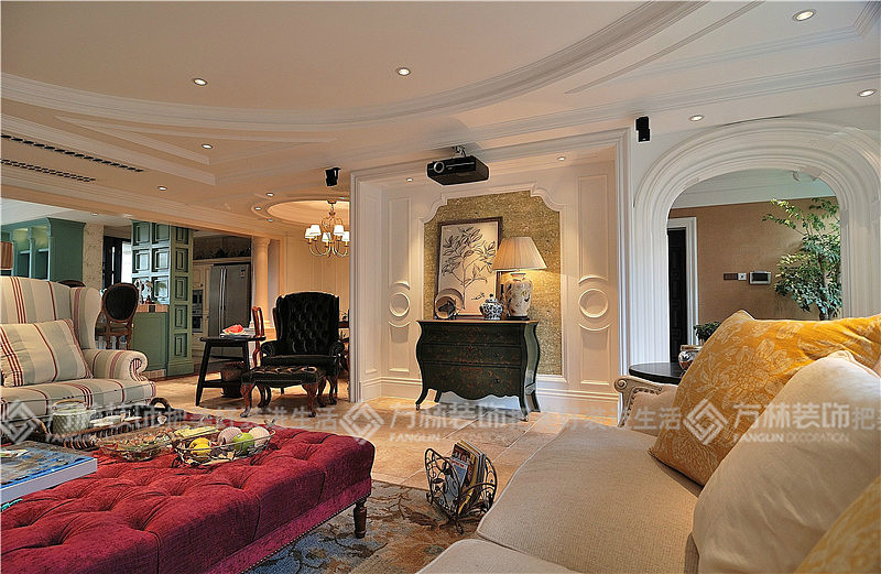 辽源方林装饰135平方的房子装修效果图