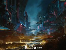 D5渲染器-异星cg场景表现