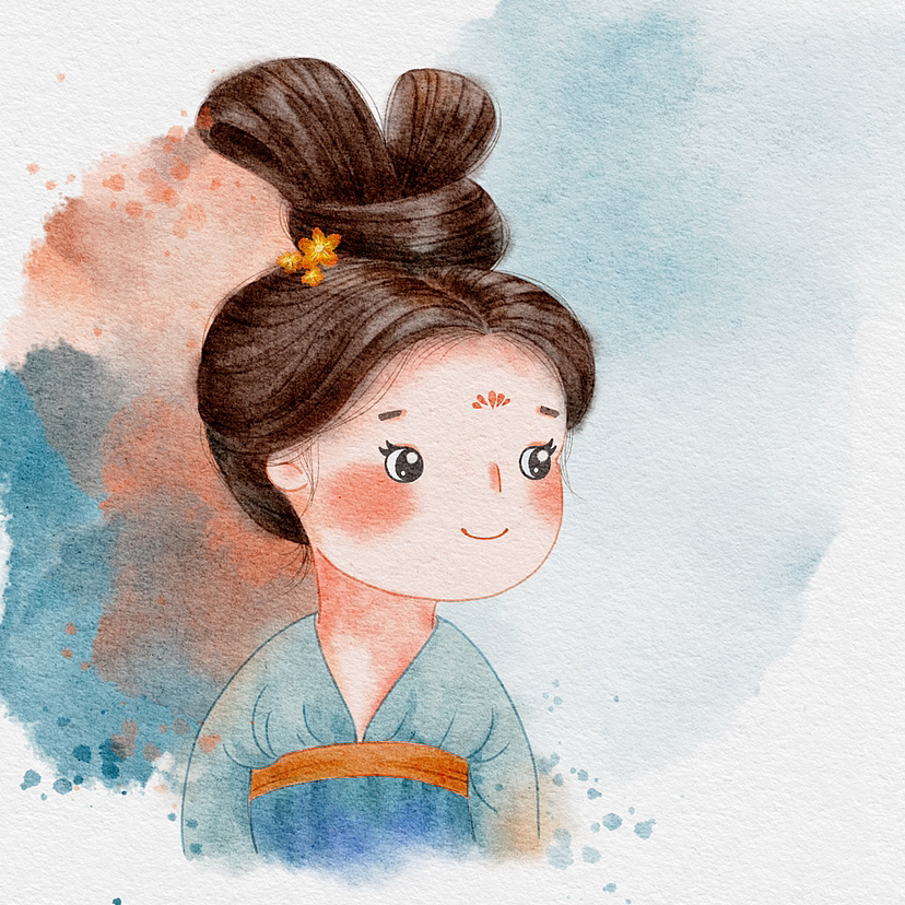 《苍兰诀》人物水彩插画