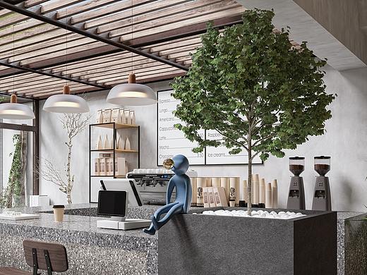 咖｜啡（个人主页-ZNDk5NTg0MDQ=） - 酒店餐饮设计 - 站酷设计师拾院原创素材 - 站酷ZCOOL