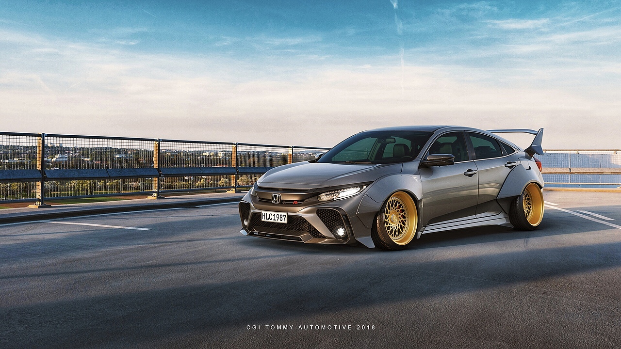 CGI Honda Civic Tommy Concept