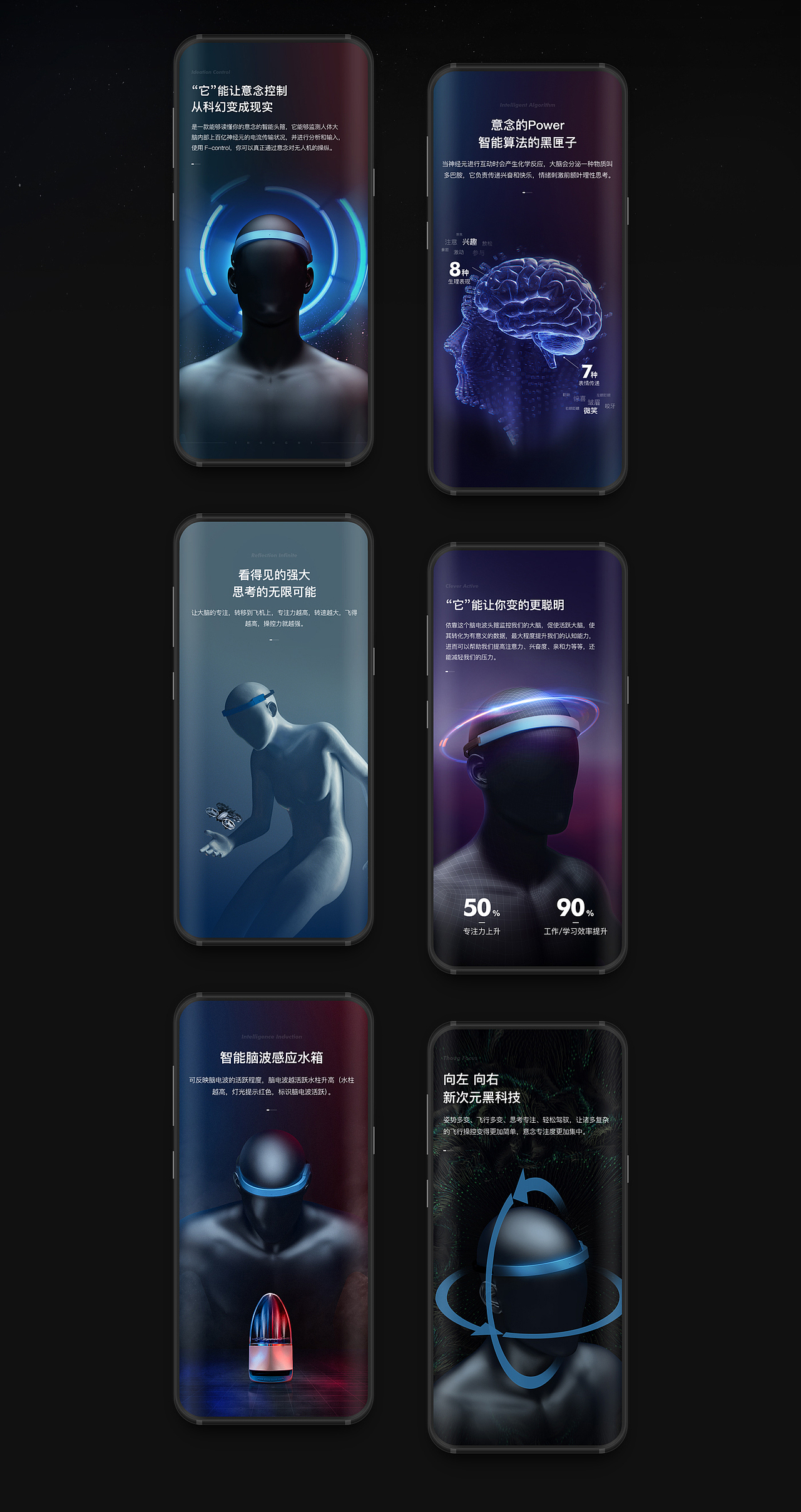 无人机详情页视觉设计