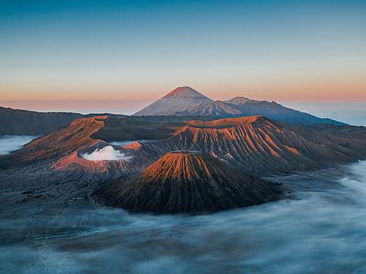 印尼 bromo火山