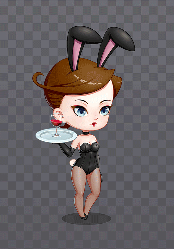 兔娘（圖ZMTgzOTc0NzMy） - 其他動漫 - 站酷設(shè)計師唐新華原創(chuàng)素材 - 站酷ZCOOL