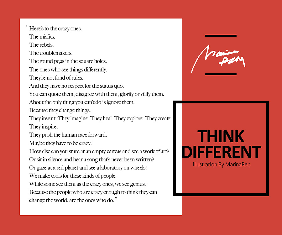 “乔布斯时代的苹果已经离我们渐行渐远。”——致今早没有悬念的发布会。（图ZMzM1NTg2MTI=） - 商业插画 - 站酷设计师任桃桃原创素材 - 站酷ZCOOL