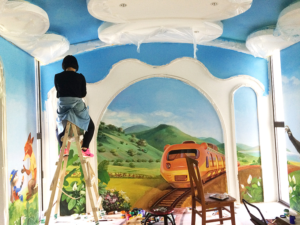 別墅樣板房私人定制（圖ZODA3MTEyMjg=） - 家裝設(shè)計 - 站酷設(shè)計師周天才123原創(chuàng)素材 - 站酷ZCOOL