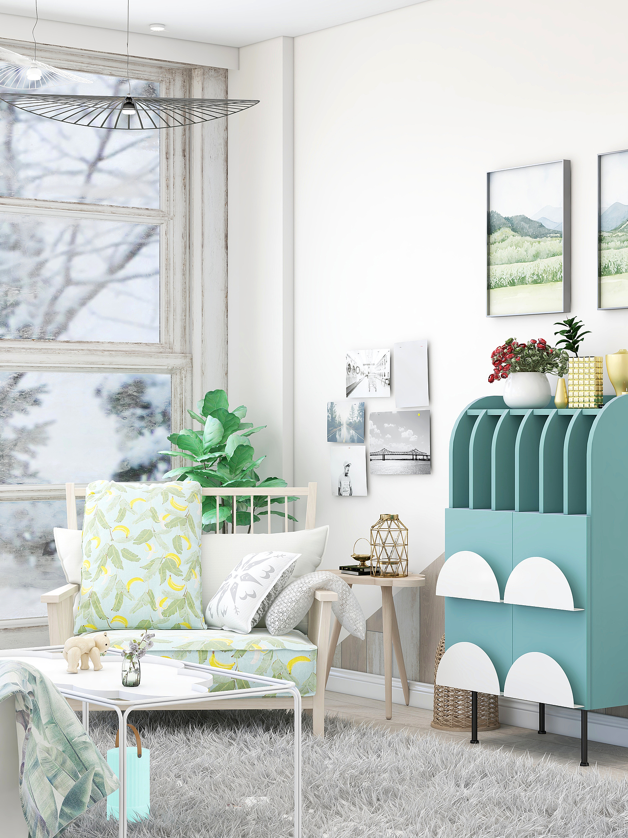 抹茶之家2|空间|家装设计|陆莎_原创作品-站酷zcool