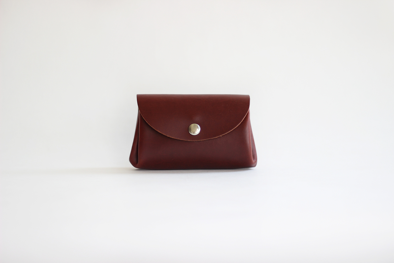 f2studio迷你多层植鞣零钱包手工真皮硬币包