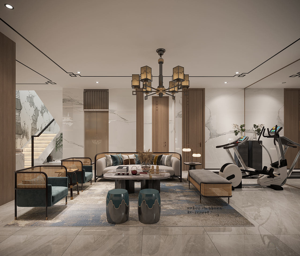 新中式全屋定制设计案例 | 不做任何人的第二选择