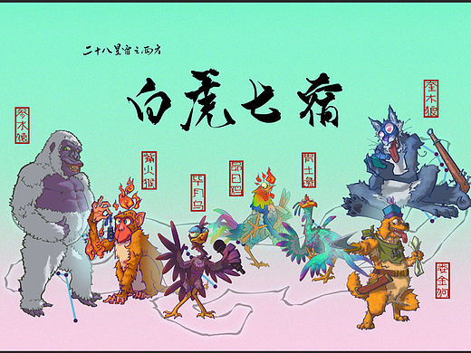 二十八星宿之白虎七星宿