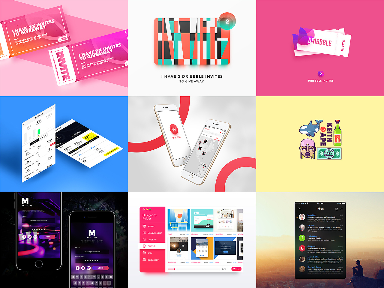 Personal Portfolio | 个人作品集（图ZOTAwOTE1NDg=） - APP界面 - 站酷设计师AmosKim原创素材 - 站酷ZCOOL