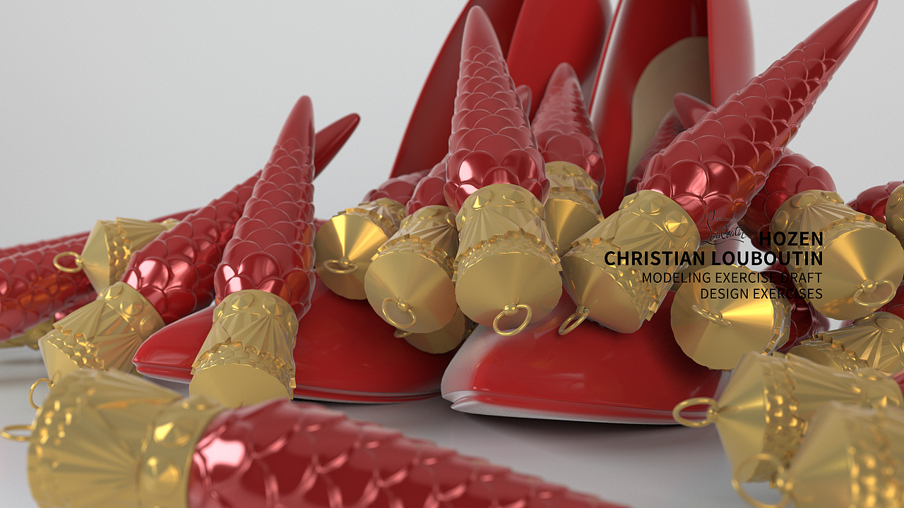 christian louboutin 萝卜丁（图ZMjU0NjA4NTIw） - 产品 - 站酷设计师HOZEN原创素材 - 站酷ZCOOL