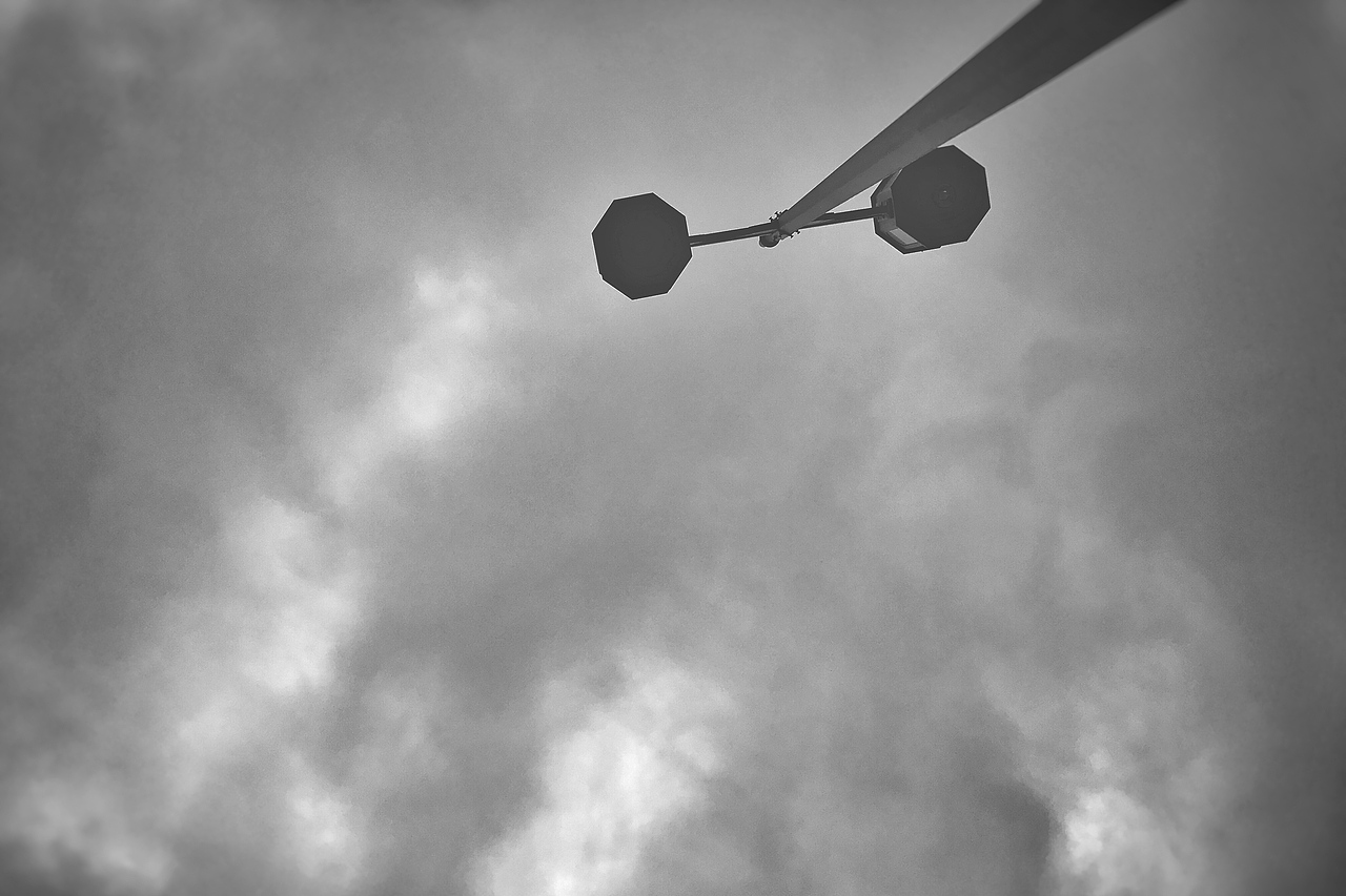 前几天黑云压城的家乡