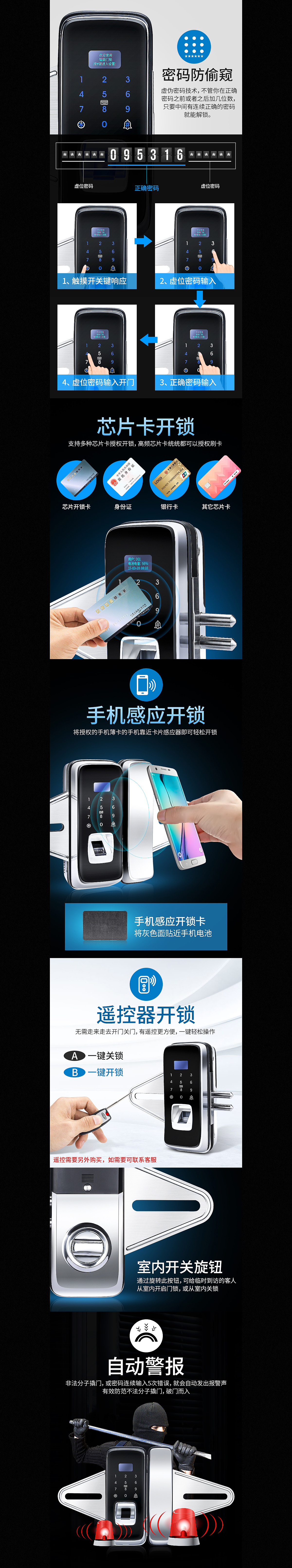 智能锁淘宝详情页（图ZNzY2MTExMjQ=） - 电商 - 站酷设计师ttboo原创素材 - 站酷ZCOOL