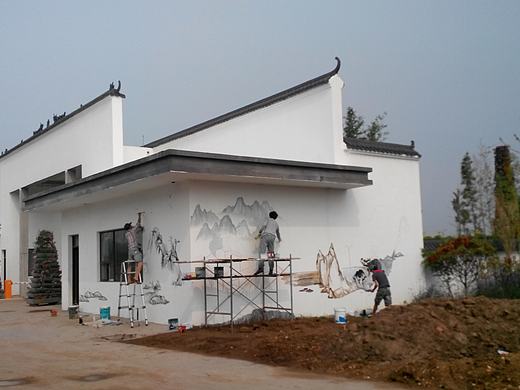 青岛绘美时尚装饰工程有限公司墙绘案例分享18