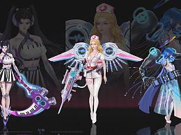 《先锋战姬》角色设计