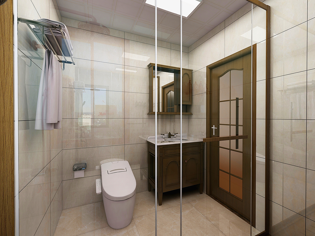 淋浴房怎样做隔断 卫生间淋浴房玻璃做磨砂效果好吗,行业资讯-中玻网