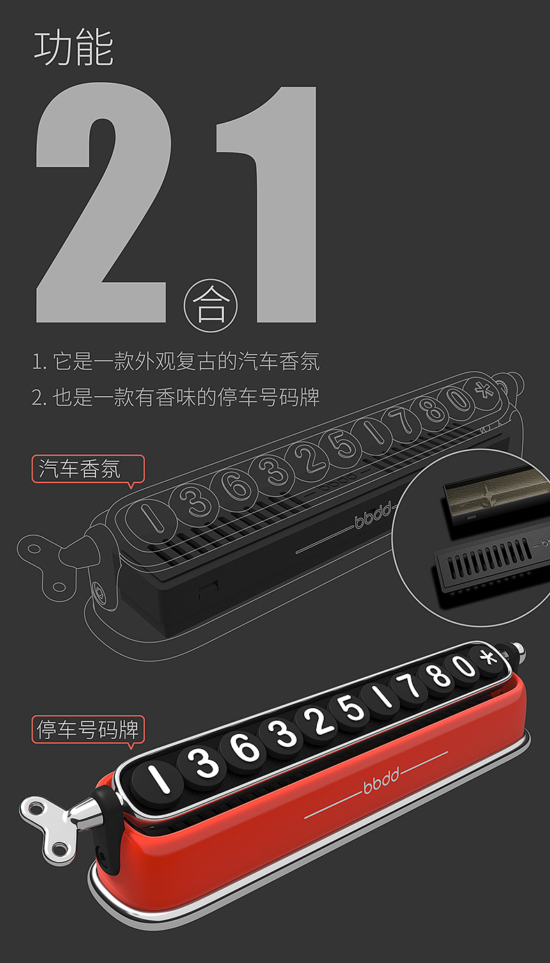 1960车载香水停车牌（图ZMjEwOTIzMTQ4） - 生活用品 - 站酷设计师开了科技原创素材 - 站酷ZCOOL
