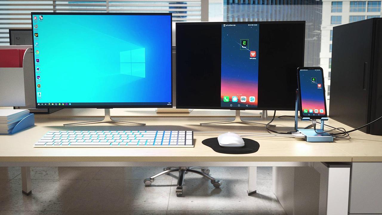 手机扩展支架三维宣传动画