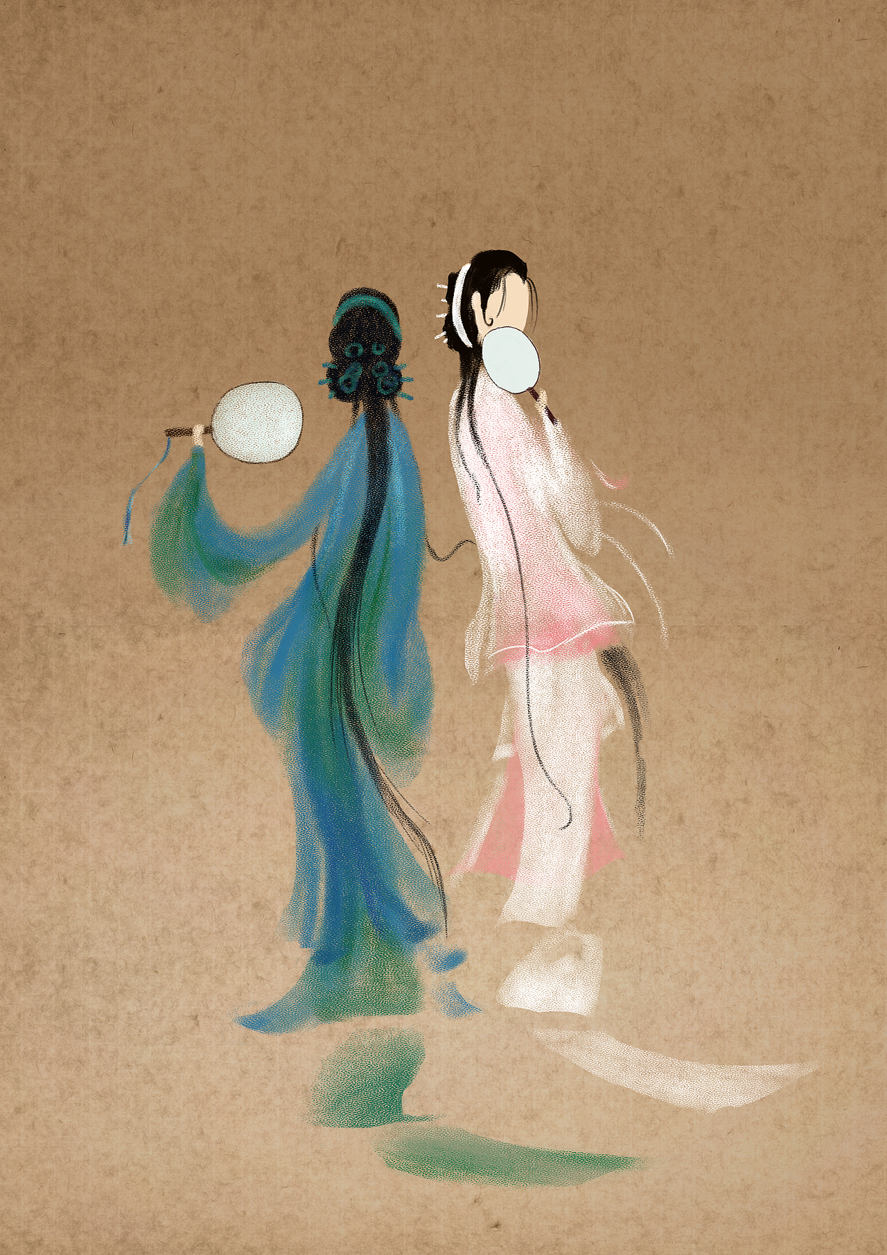 近期临摹的作品，感谢大神们的分享，小白才有的借鉴（图ZMTI0NTExNzE2） - 艺术插画 - 站酷设计师周周宝贝原创素材 - 站酷ZCOOL