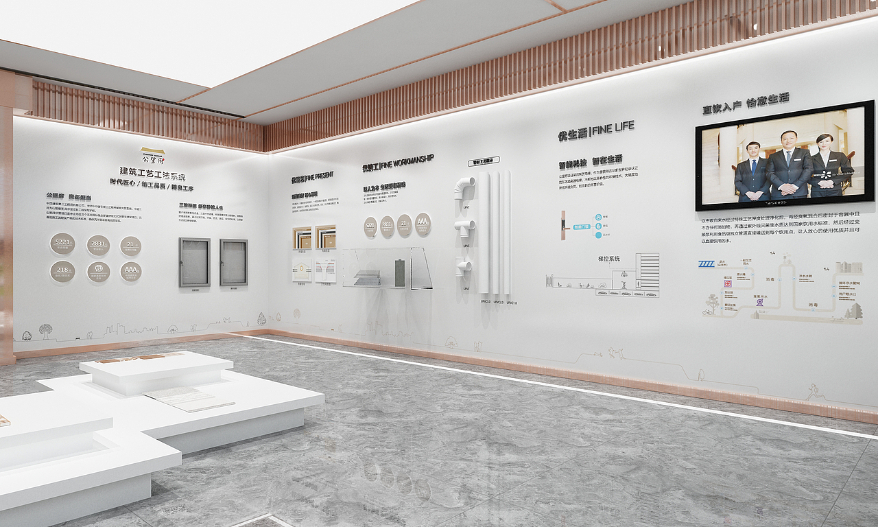 地产工法馆（图ZMjUwMzAxMDg0） - 商业空间设计 - 站酷设计师YHCC益海原创素材 - 站酷ZCOOL