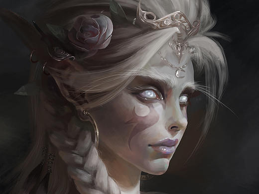 前段时间手绘临摹