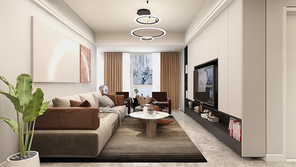 一套非常简单的现代简约