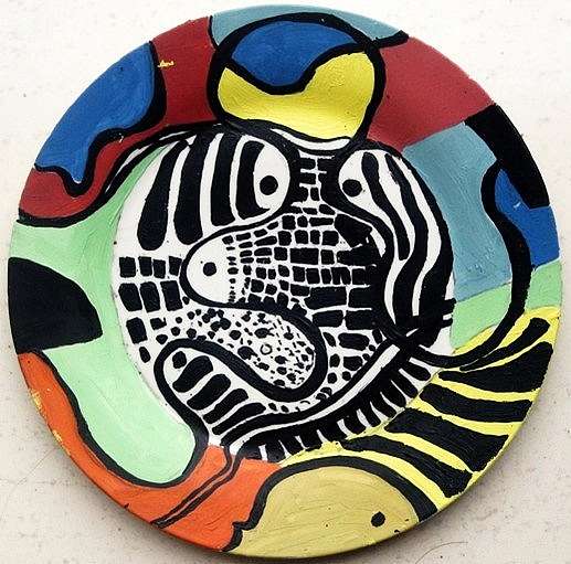 彩绘盘子（图ZMTA5MjUxODQ=） - 图案 - 站酷设计师summer19920922原创素材 - 站酷ZCOOL