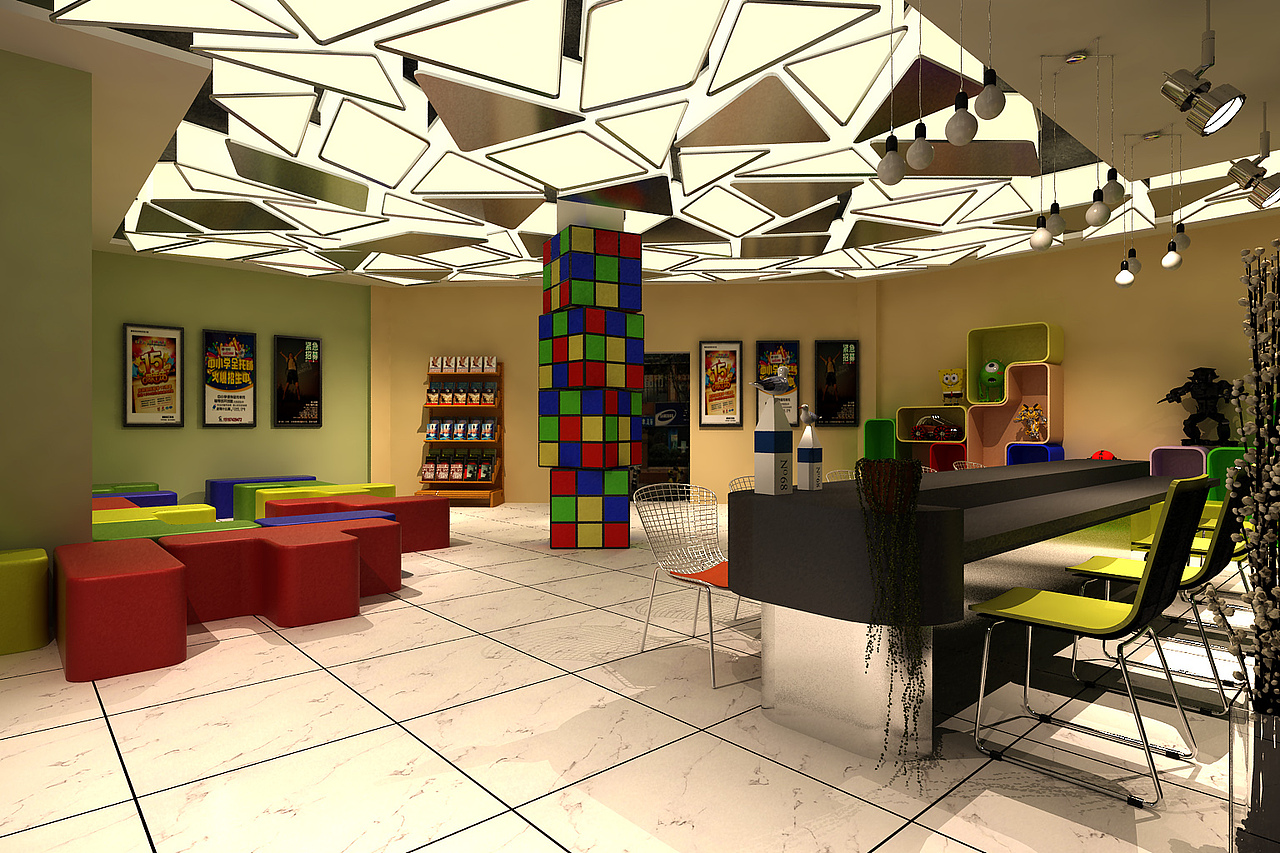 學(xué)生時(shí)代-效果圖（圖ZNjI2MDI5NDg=） - 家裝設(shè)計(jì) - 站酷設(shè)計(jì)師宅男大魔包原創(chuàng)素材 - 站酷ZCOOL