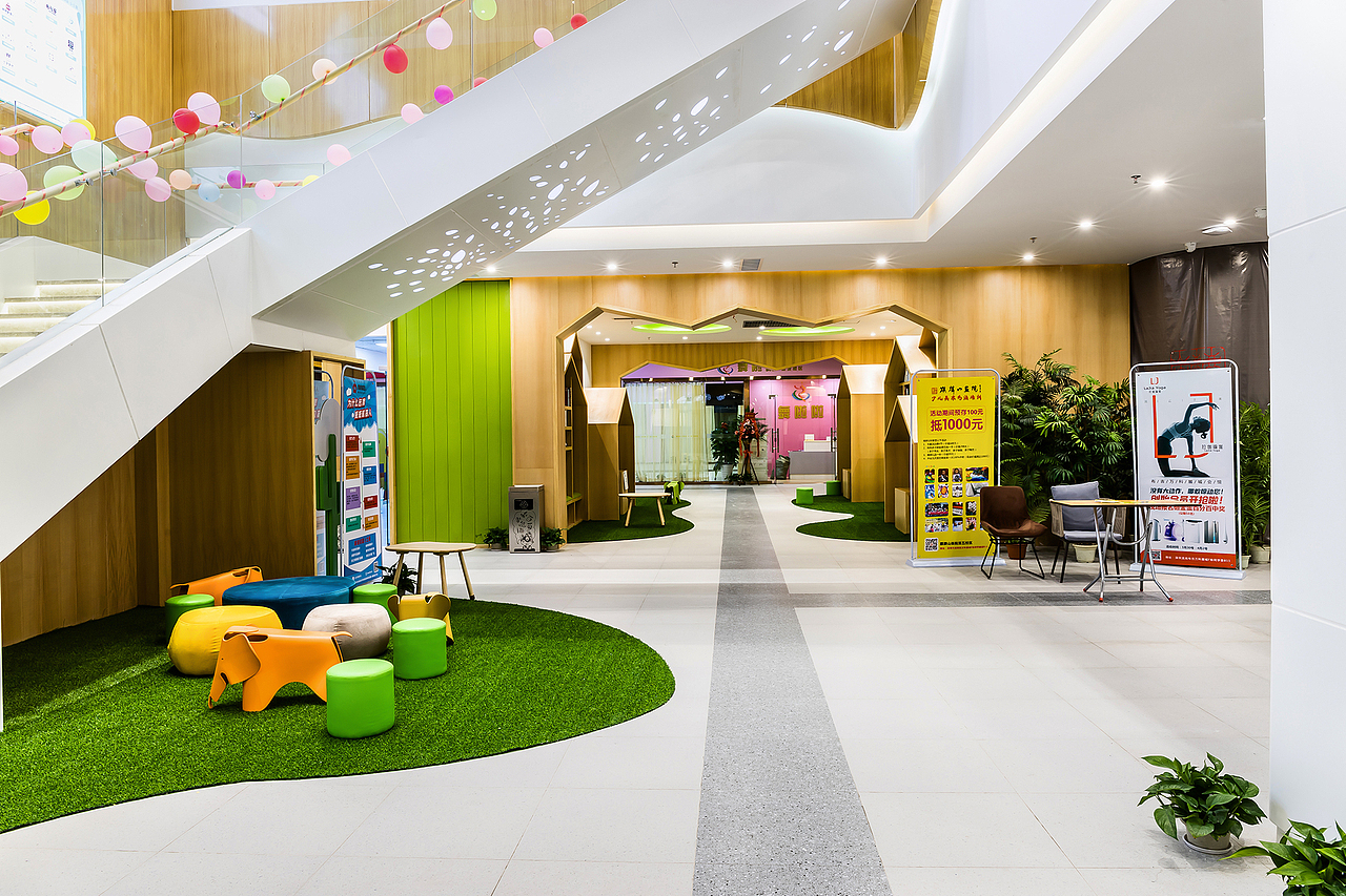 教育培训商城实景（图ZMTUyNTQ0Mjky） - 环境/建筑摄影 - 站酷设计师深圳商业空间摄影原创素材 - 站酷ZCOOL