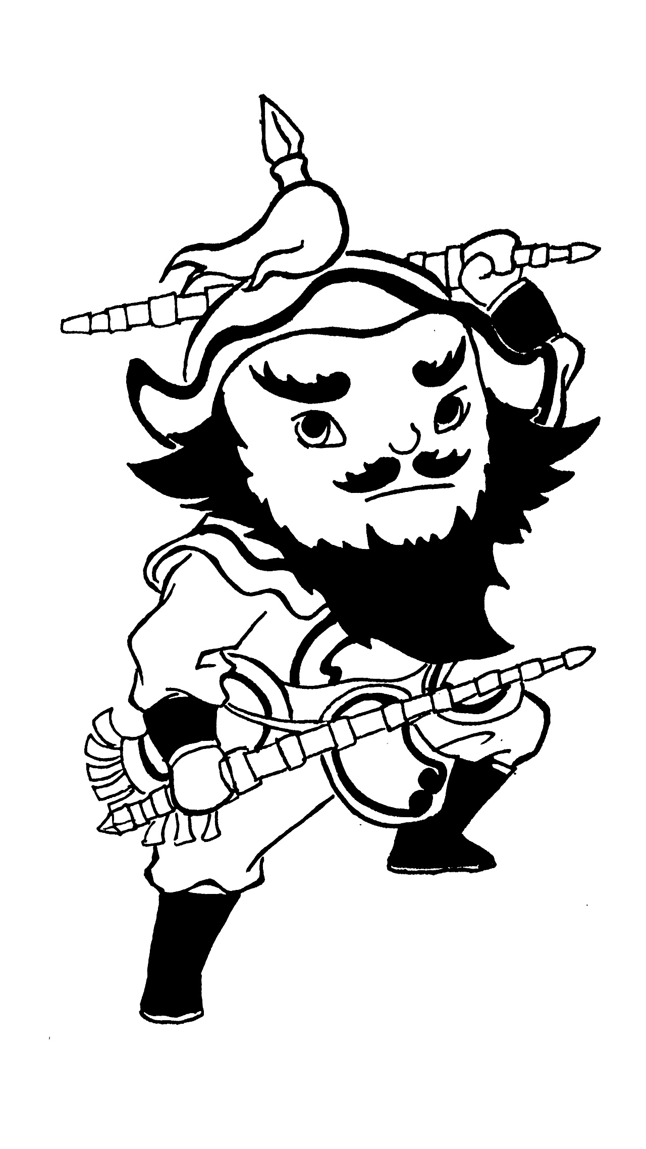 三国q版人物插画