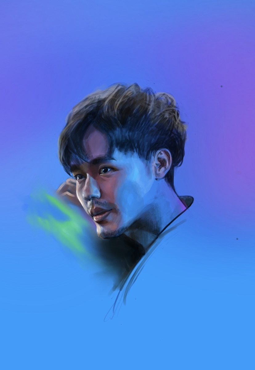 北极宇宙-两夜爆肝画白宇