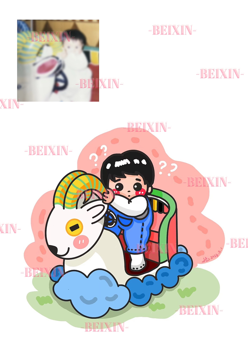 挑战画100个小朋友!2/100