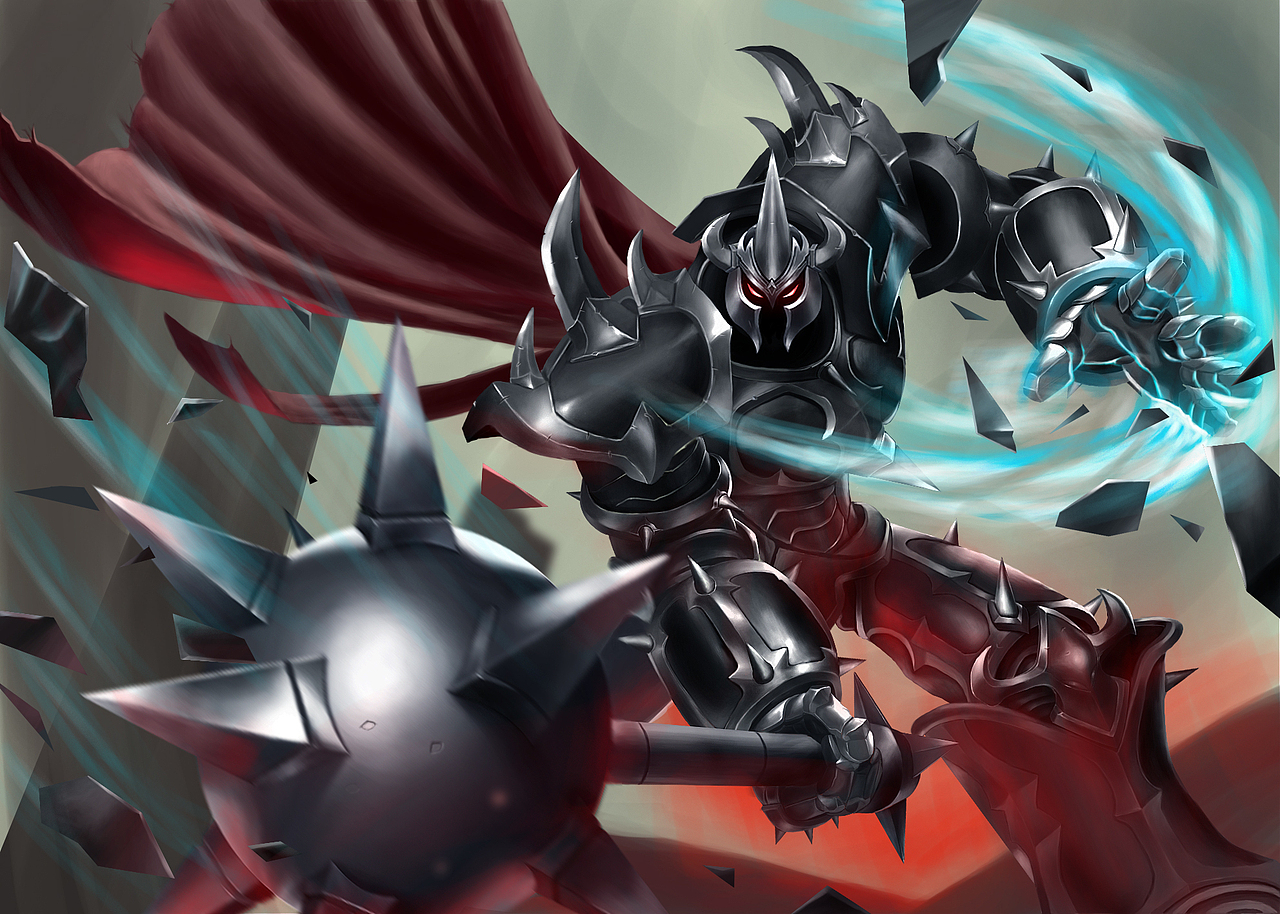 英雄联盟英雄临摹