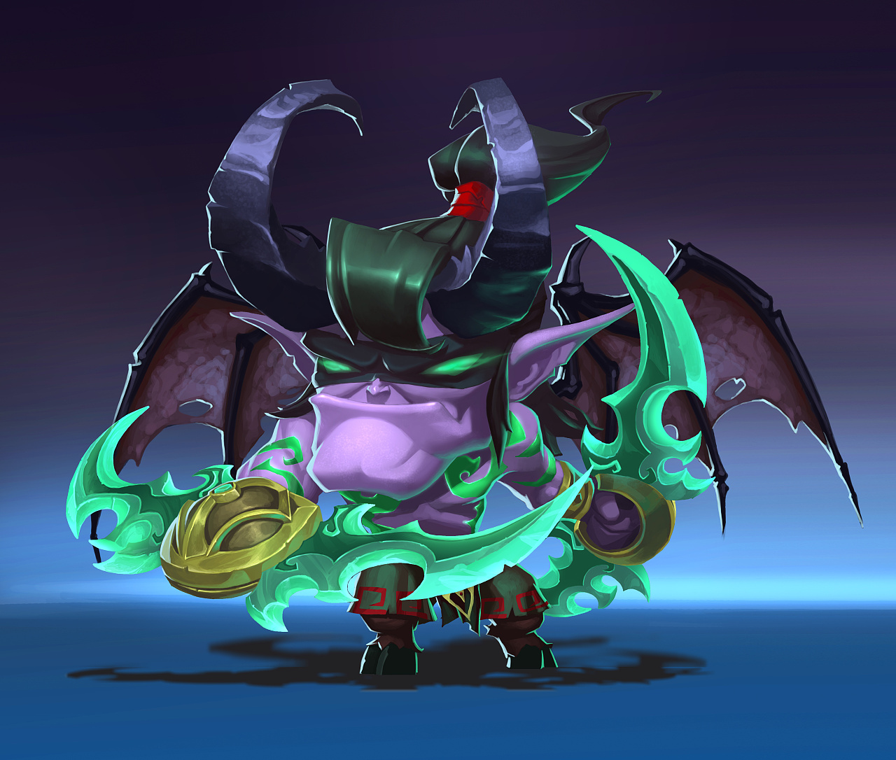 几张q版刀塔个人练习