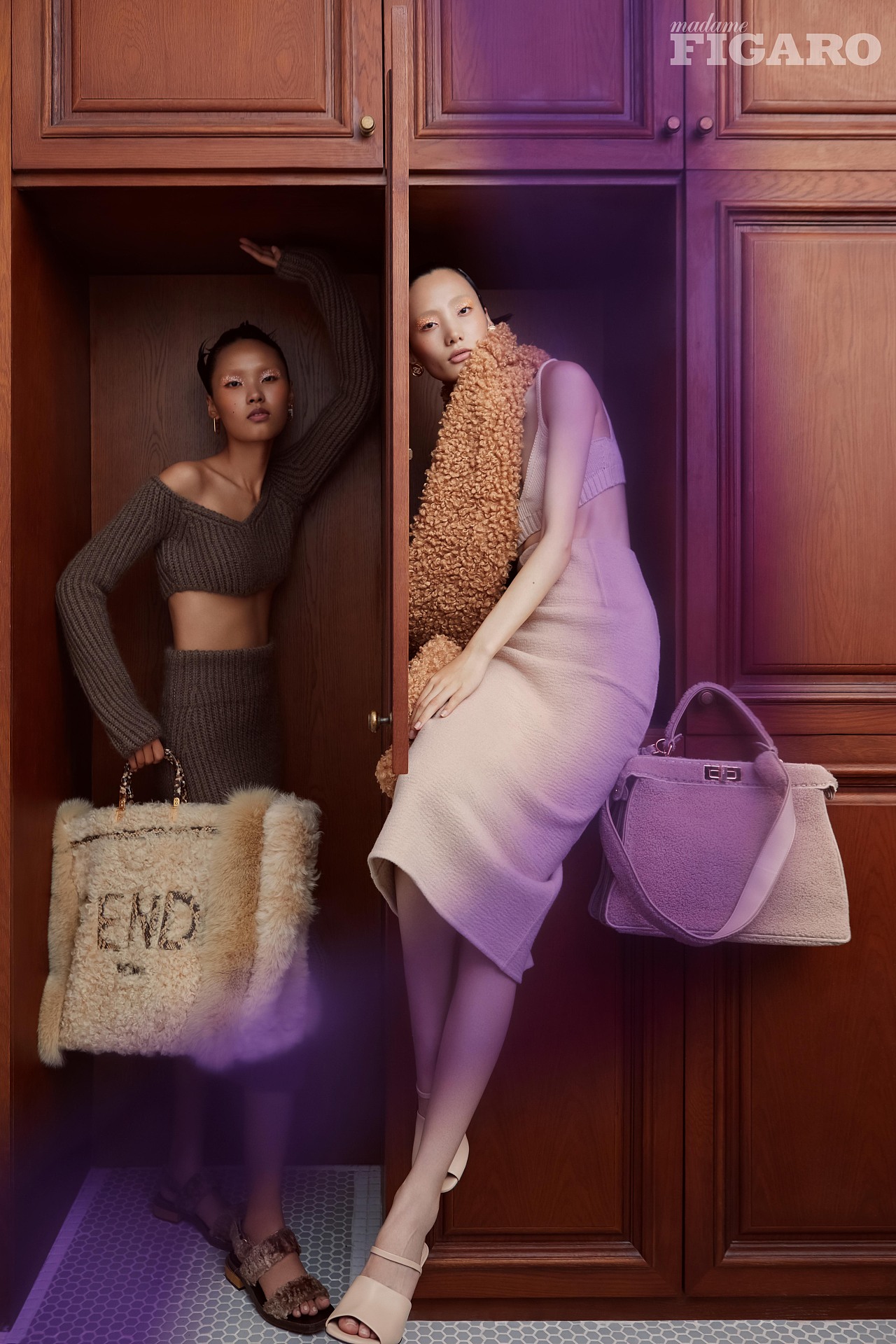 madame figaro 9月刊模特片