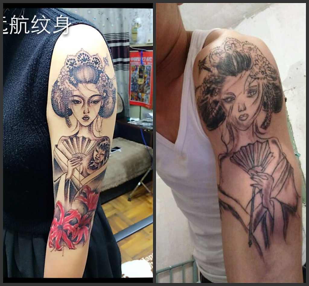 无锡纹身叫你别去美容美甲店你不听纹出来的是毁皮