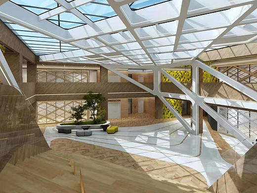 上凡建筑辦公室設(shè)計(jì)—浦江中德創(chuàng)新中心（個(gè)人主頁-ZNTEyODExNTI=） - 家裝設(shè)計(jì) - 站酷設(shè)計(jì)師上凡建筑一川原創(chuàng)素材 - 站酷ZCOOL