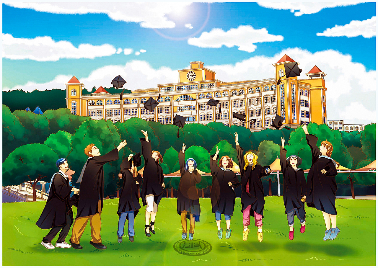 武昌理工学院校园漫画