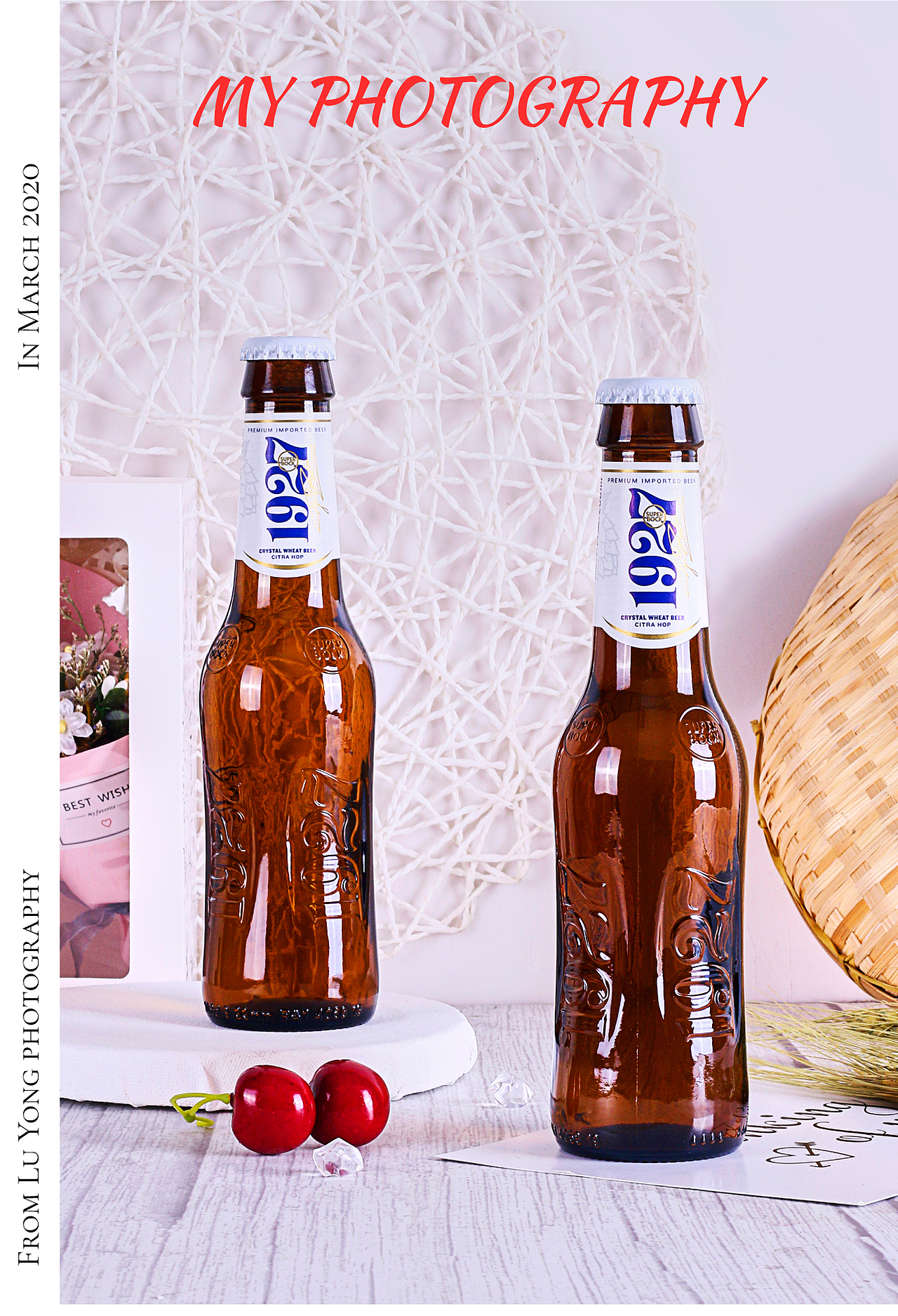 超级波克super bock1927晶白小麦啤酒photography