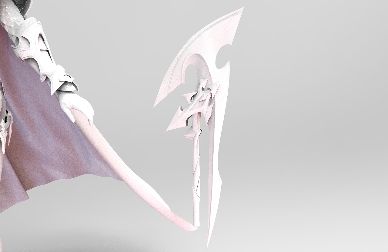 《诺克萨斯断头台》（图ZMjY0OTk3NTU2） - 人物/生物 - 站酷设计师葉青元原创素材 - 站酷ZCOOL