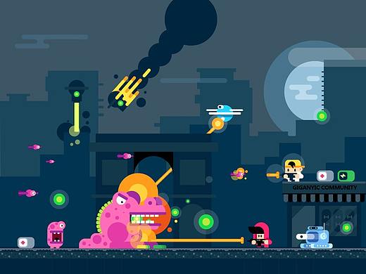 游戏大战-学习作品