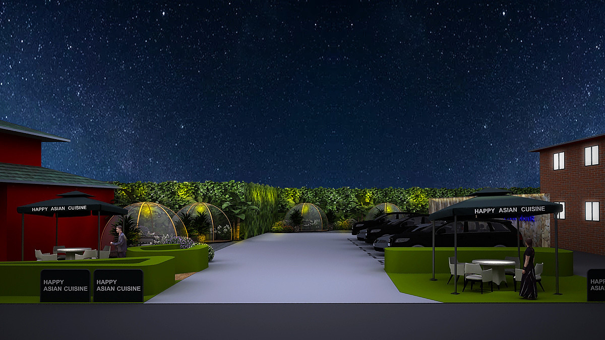 中餐馆外部改造设计方案（图ZMjcyNjk0MDAw） - 酒店餐饮设计 - 站酷设计师Z82315060原创素材 - 站酷ZCOOL