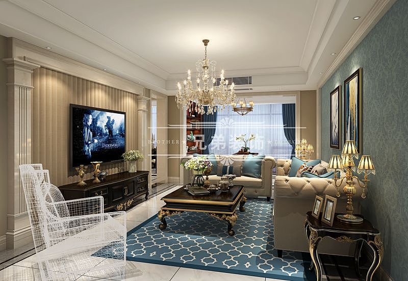 保利山庄装修,海棠梧桐江天悦户型装修设计|兄弟装饰