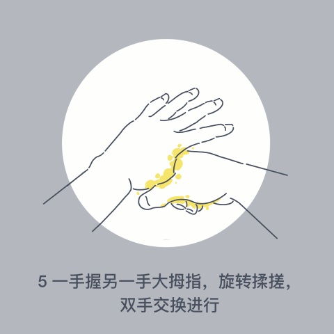 原创插画动图“七步洗手法”(图ZMTk1NjIwNTg4) - Art illustration - 站酷设计师jam阿占原创素材 - 站酷ZCOOL