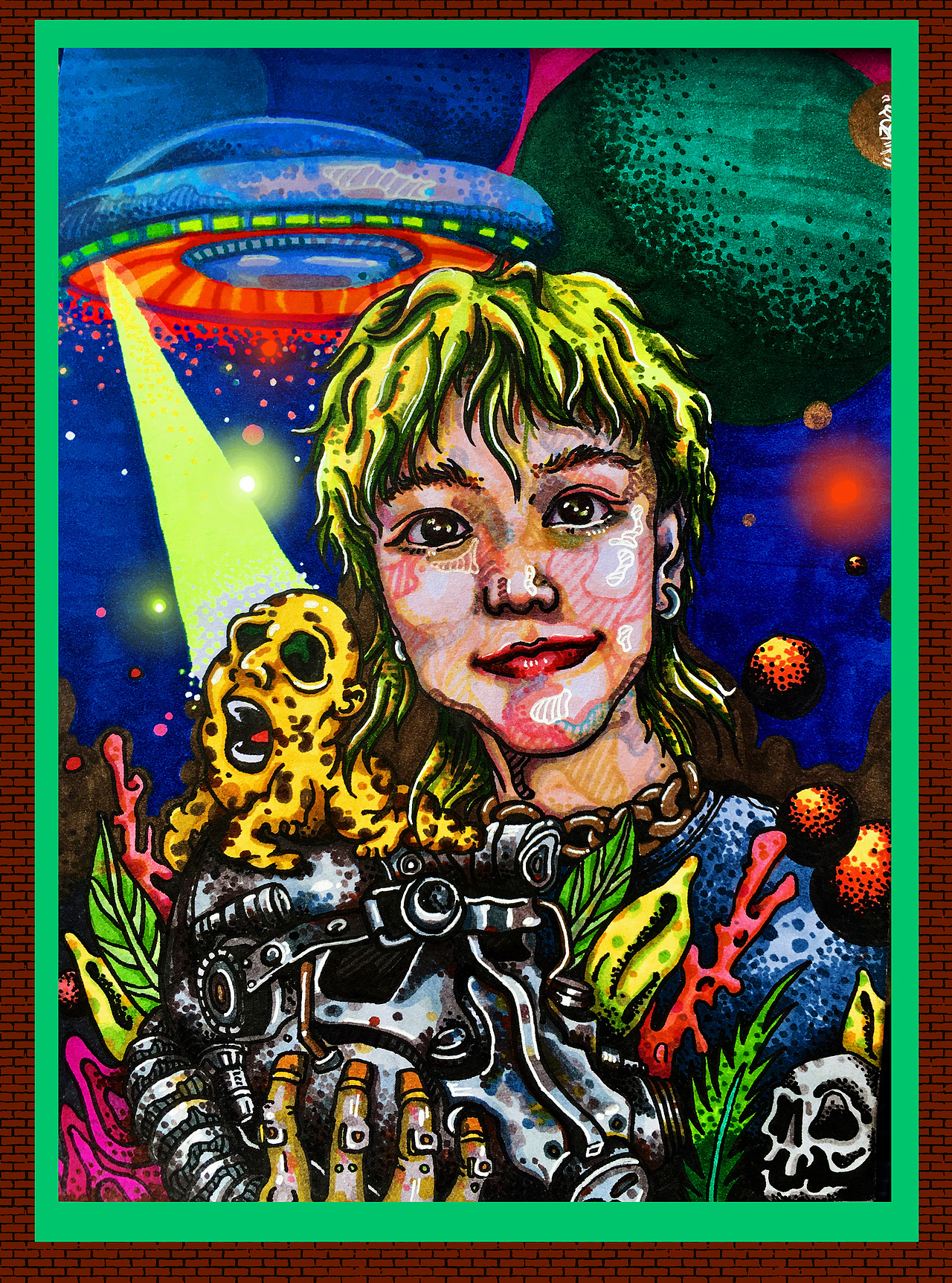 作品的小合集 插画 油画电脑马克笔丙烯什么都有哈哈（图ZMTc3MjcxMjMy） - 绘本 - 站酷设计师烧脑罗克原创素材 - 站酷ZCOOL