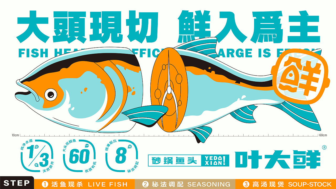 叶大鲜鱼头中餐厅