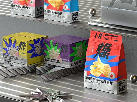 创意零食包装丨“炸燥炙怦”膨胀计划
